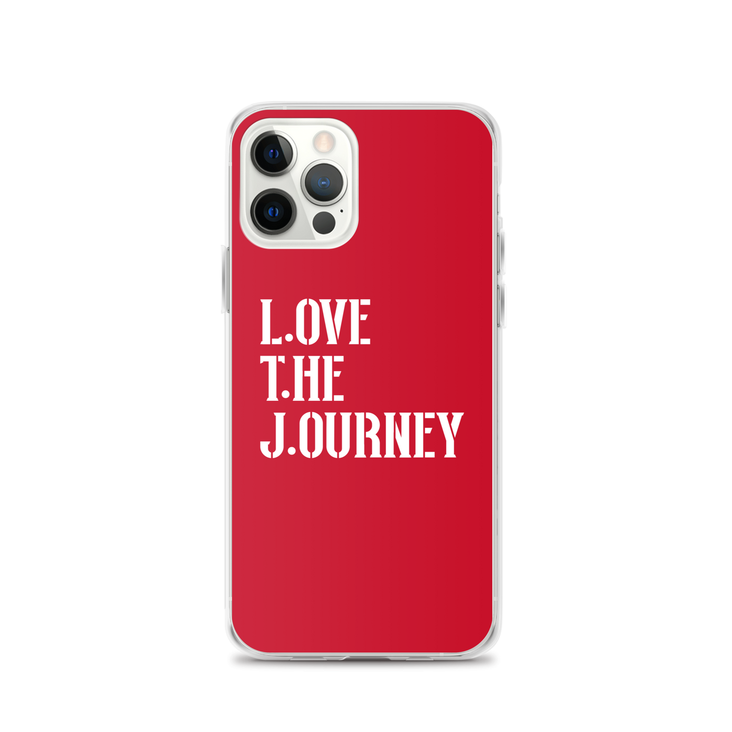 Lenny Torres "Love The Journey" Red iPhone Case