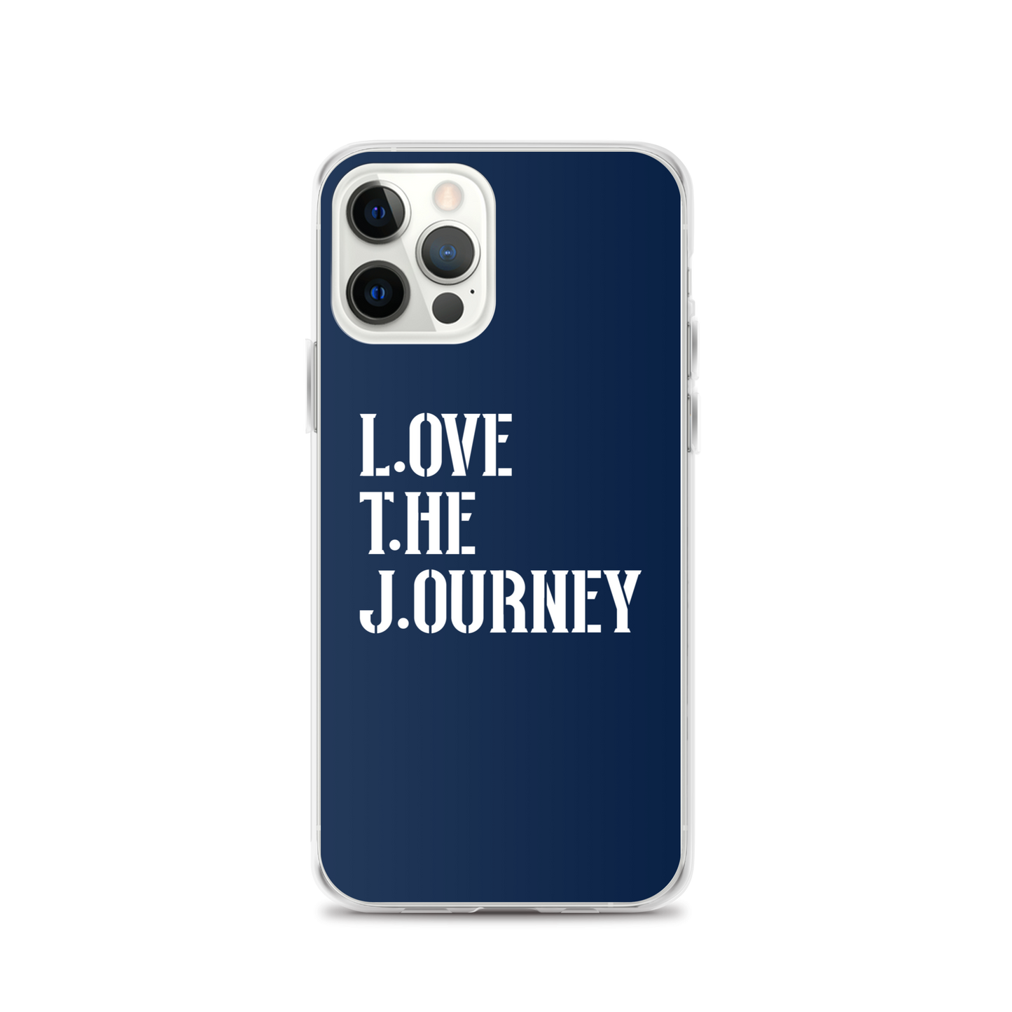 Lenny Torres "Love The Journey" Navy iPhone Case