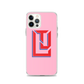 Lenny Torres "Logo" Pink iPhone Case