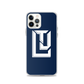 Lenny Torres "Logo" Navy iPhone Case