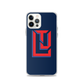 Lenny Torres "Logo" Navy iPhone Case