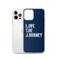 Lenny Torres "Love The Journey" Navy iPhone Case