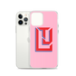 Lenny Torres "Logo" Pink iPhone Case