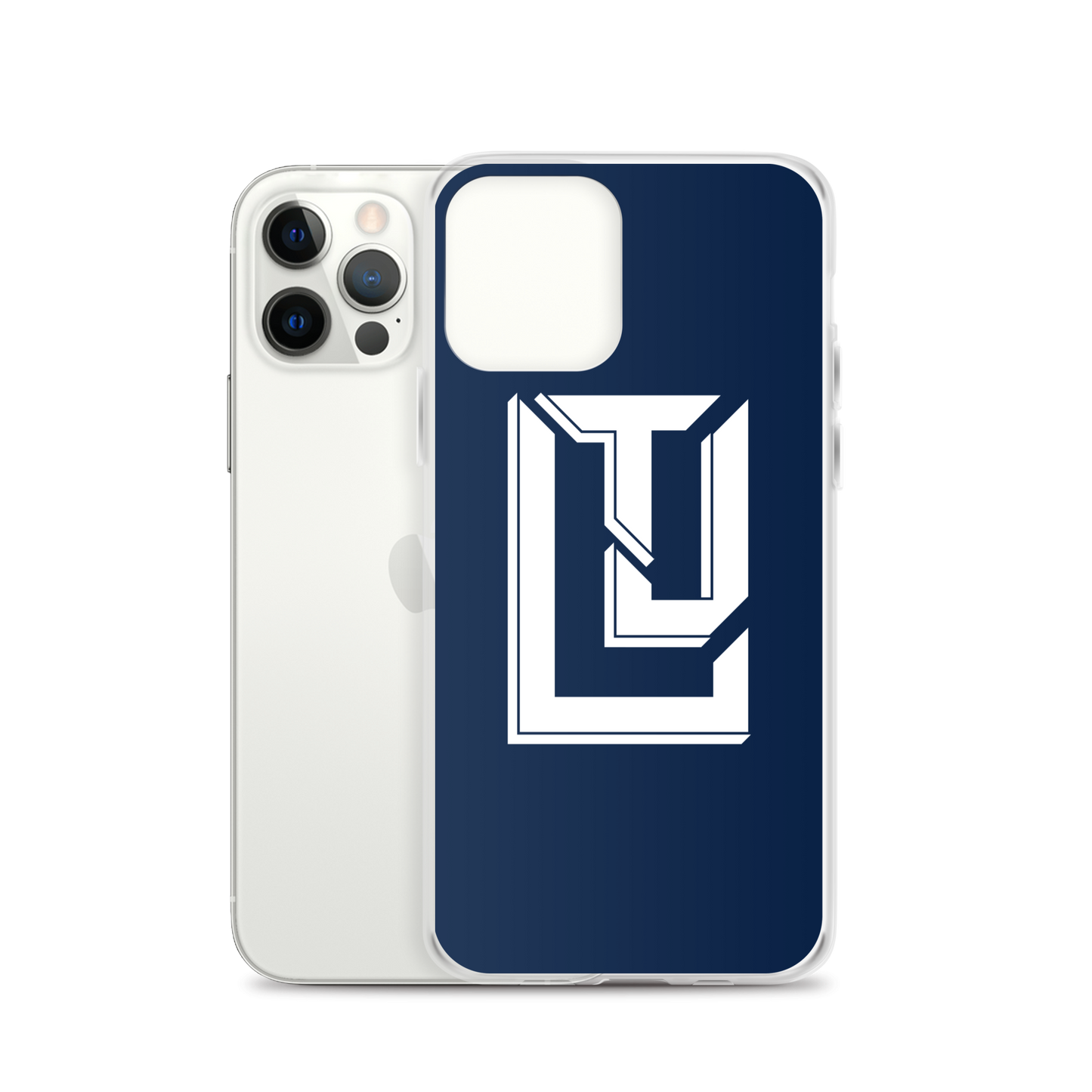 Lenny Torres "Logo" Navy iPhone Case