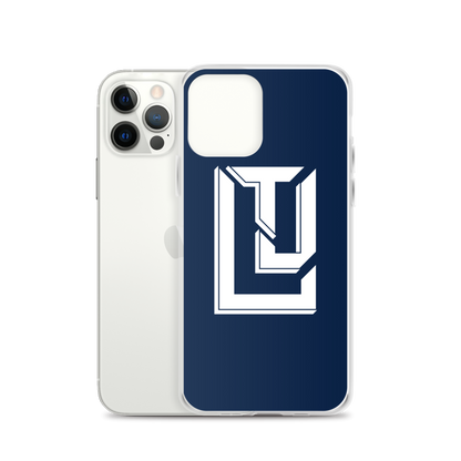 Lenny Torres "Logo" Navy iPhone Case