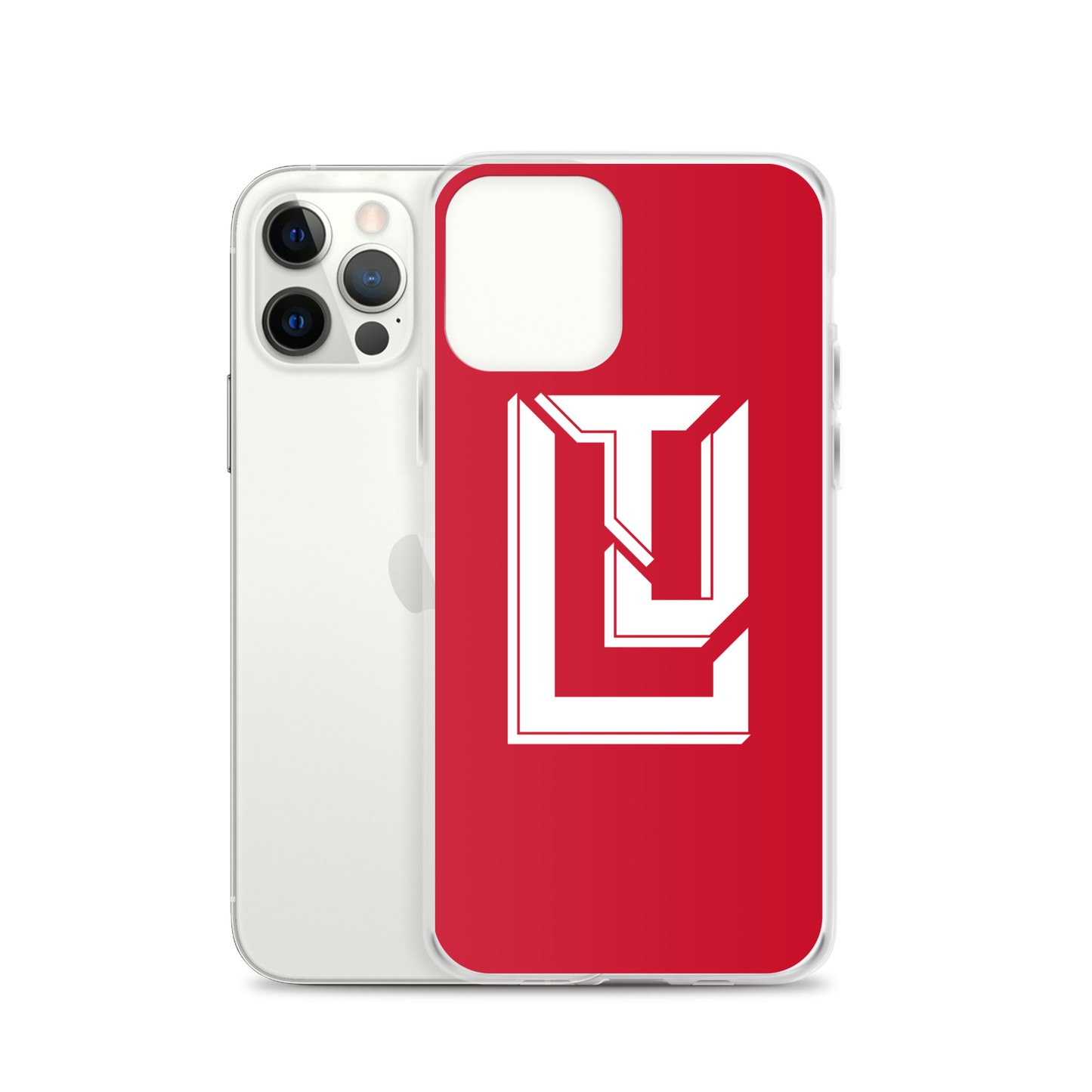 Lenny Torres "Logo" Red iPhone Case