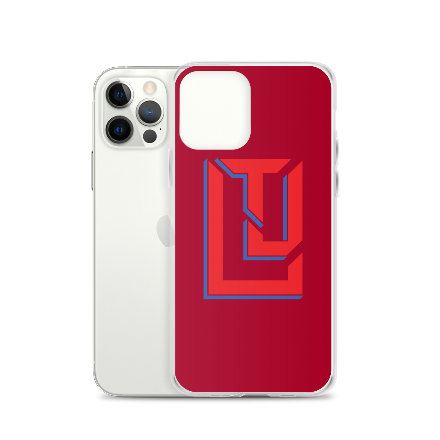 Lenny Torres "Logo" Red iPhone Case
