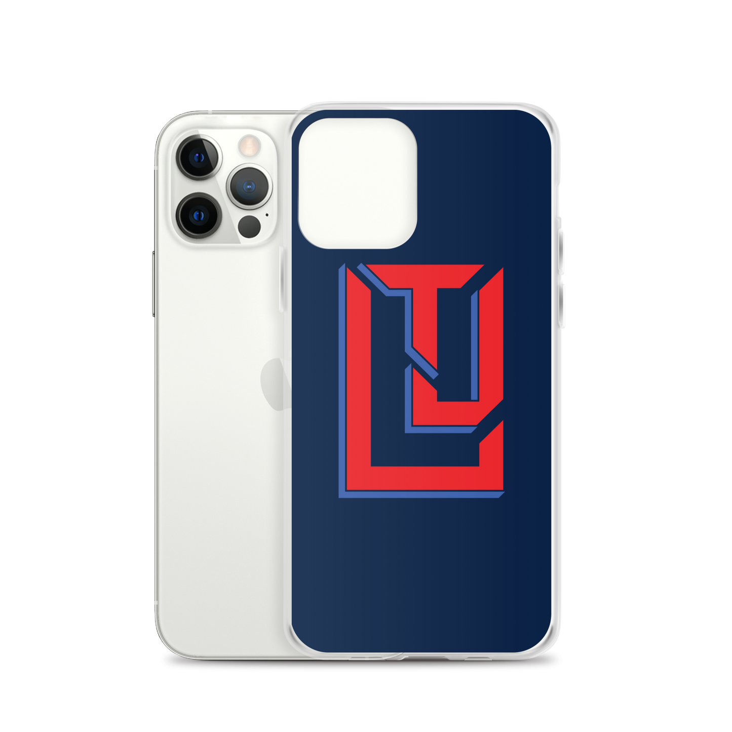 Lenny Torres "Logo" Navy iPhone Case