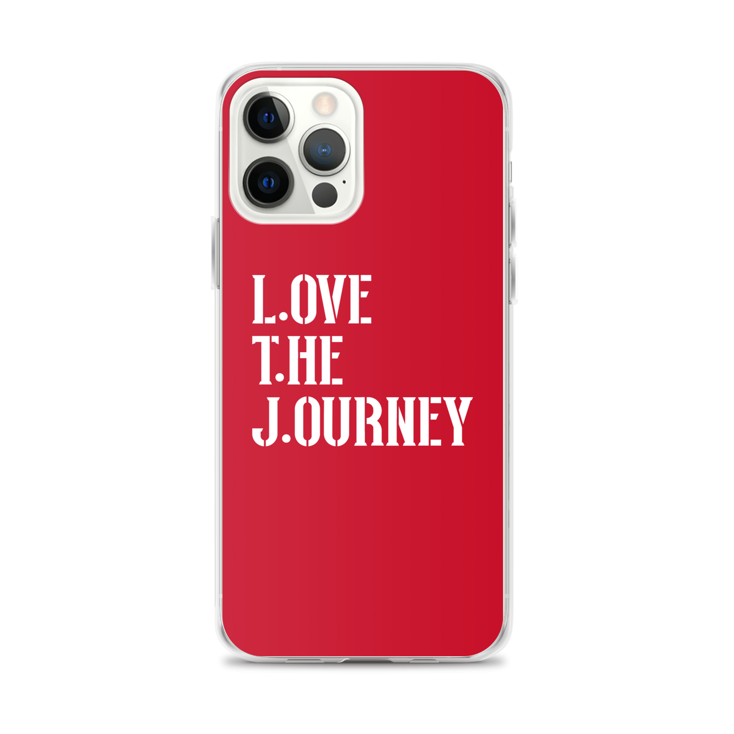 Lenny Torres "Love The Journey" Red iPhone Case