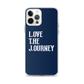 Lenny Torres "Love The Journey" Navy iPhone Case