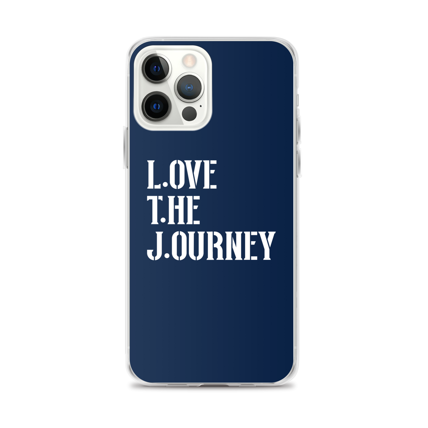 Lenny Torres "Love The Journey" Navy iPhone Case