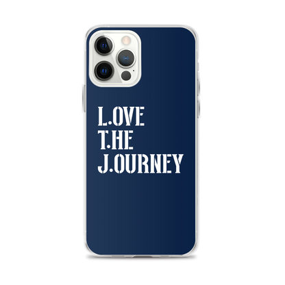 Lenny Torres "Love The Journey" Navy iPhone Case