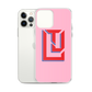 Lenny Torres "Logo" Pink iPhone Case