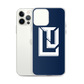 Lenny Torres "Logo" Navy iPhone Case
