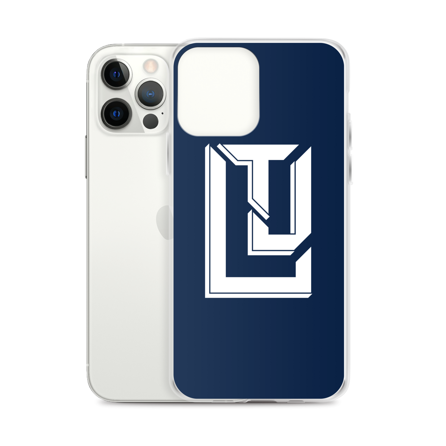 Lenny Torres "Logo" Navy iPhone Case