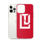Lenny Torres "Logo" Red iPhone Case