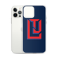Lenny Torres "Logo" Navy iPhone Case
