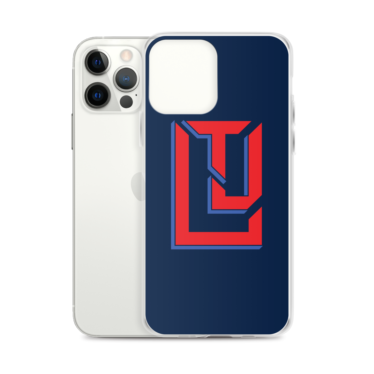 Lenny Torres "Logo" Navy iPhone Case