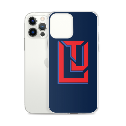 Lenny Torres "Logo" Navy iPhone Case