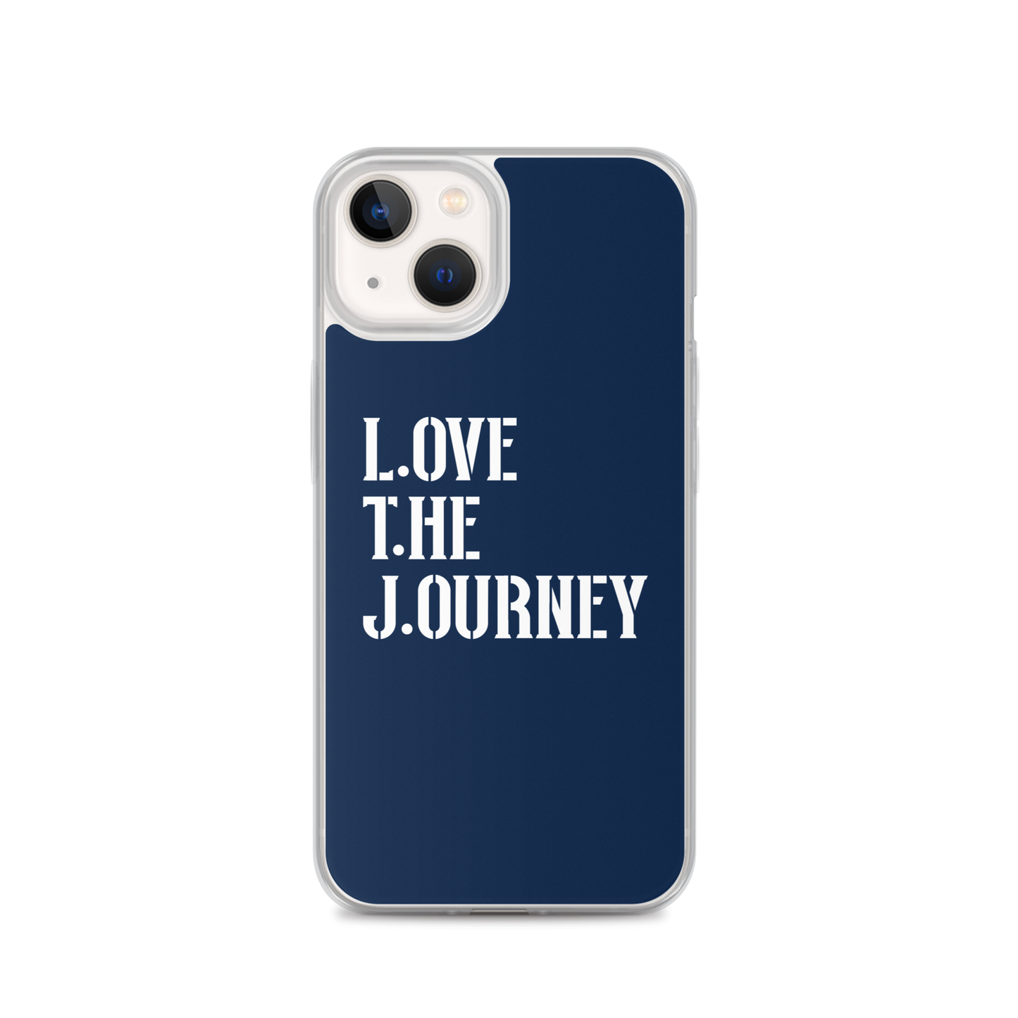 Lenny Torres "Love The Journey" Navy iPhone Case