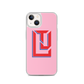 Lenny Torres "Logo" Pink iPhone Case