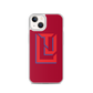 Lenny Torres "Logo" Red iPhone Case