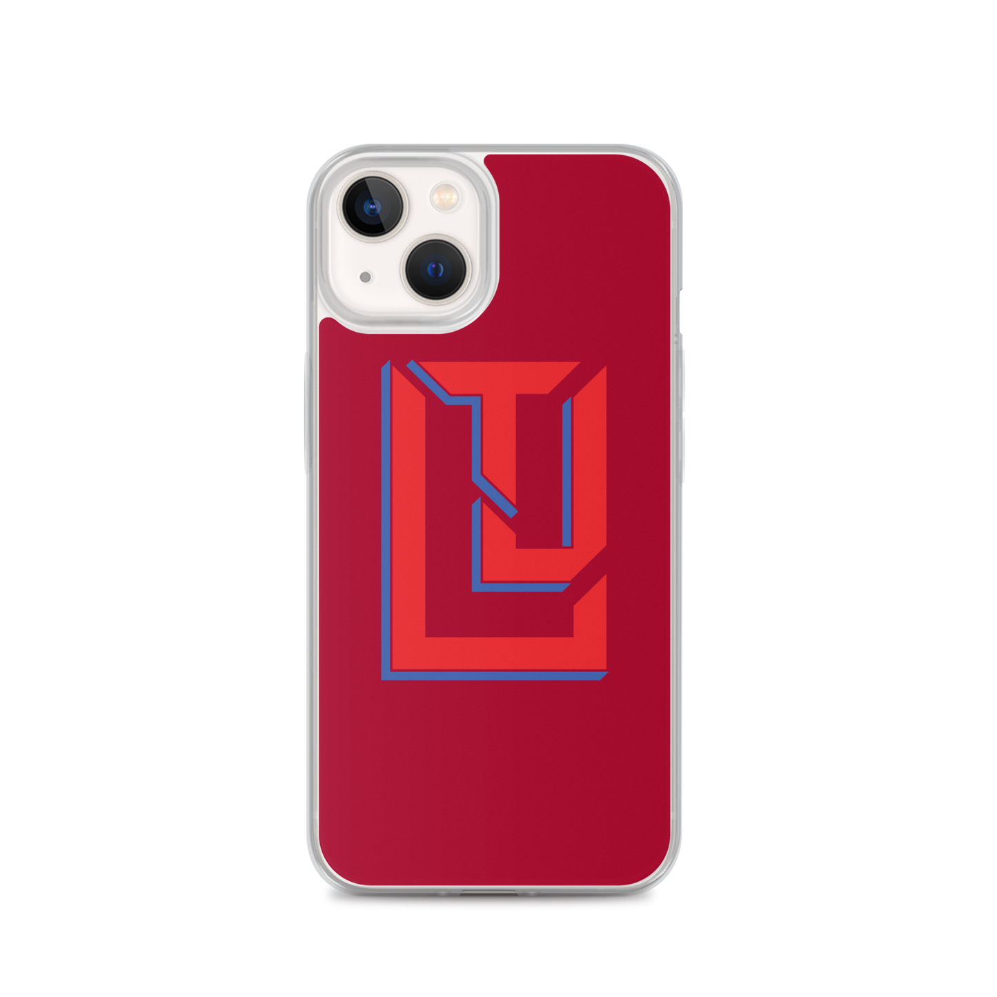 Lenny Torres "Logo" Red iPhone Case