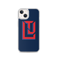 Lenny Torres "Logo" Navy iPhone Case