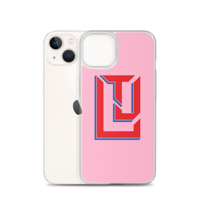 Lenny Torres "Logo" Pink iPhone Case