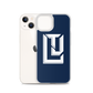 Lenny Torres "Logo" Navy iPhone Case