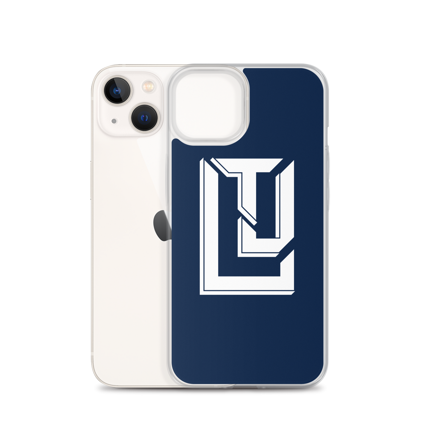 Lenny Torres "Logo" Navy iPhone Case