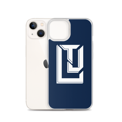 Lenny Torres "Logo" Navy iPhone Case