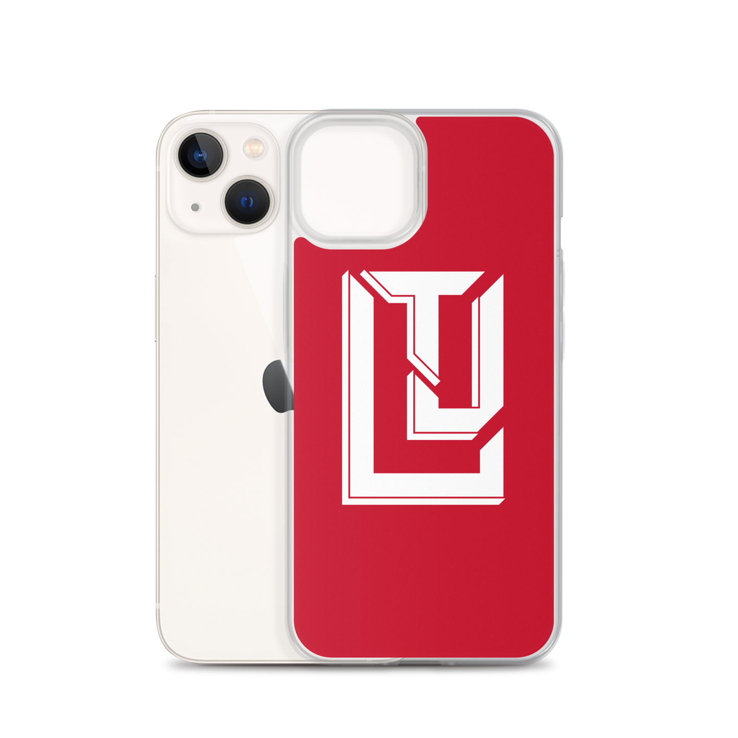 Lenny Torres "Logo" Red iPhone Case