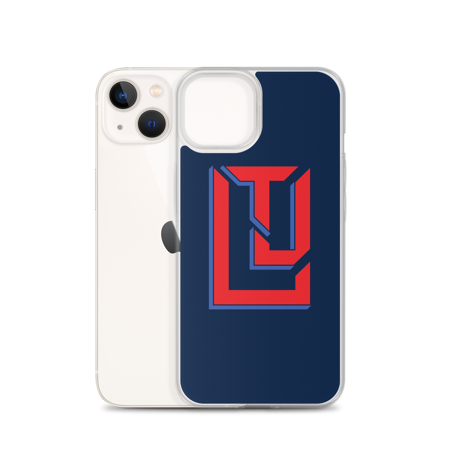 Lenny Torres "Logo" Navy iPhone Case