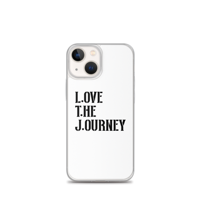 Lenny Torres "Love The Journey" White iPhone Case