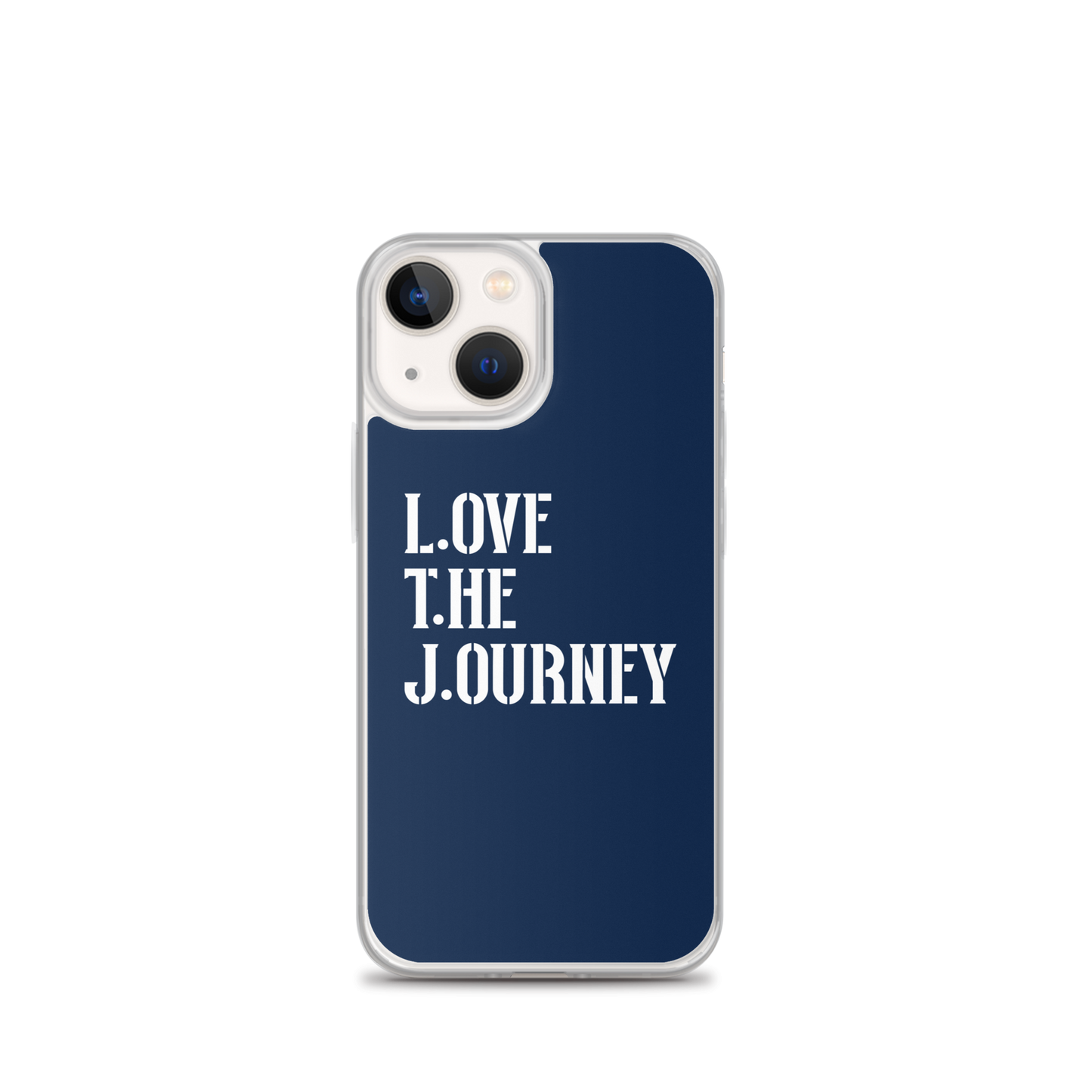 Lenny Torres "Love The Journey" Navy iPhone Case