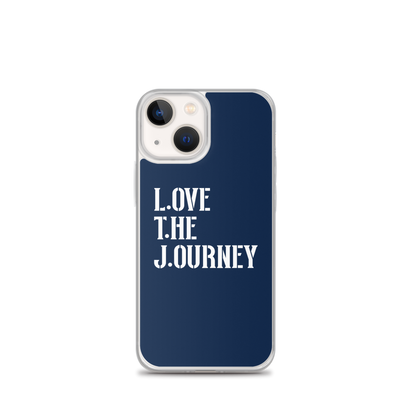 Lenny Torres "Love The Journey" Navy iPhone Case
