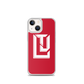 Lenny Torres "Logo" Red iPhone Case