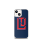 Lenny Torres "Logo" Navy iPhone Case