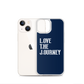 Lenny Torres "Love The Journey" Navy iPhone Case