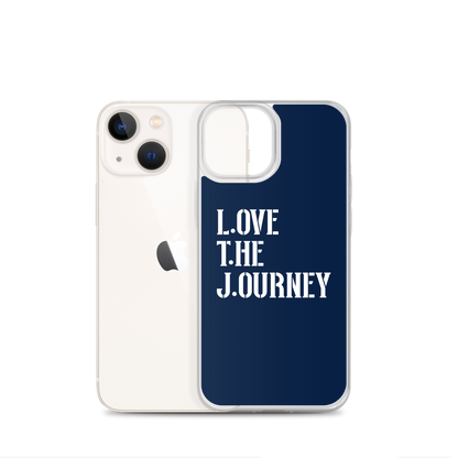 Lenny Torres "Love The Journey" Navy iPhone Case