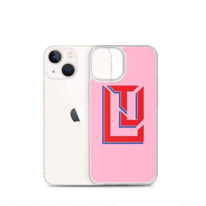 Lenny Torres "Logo" Pink iPhone Case