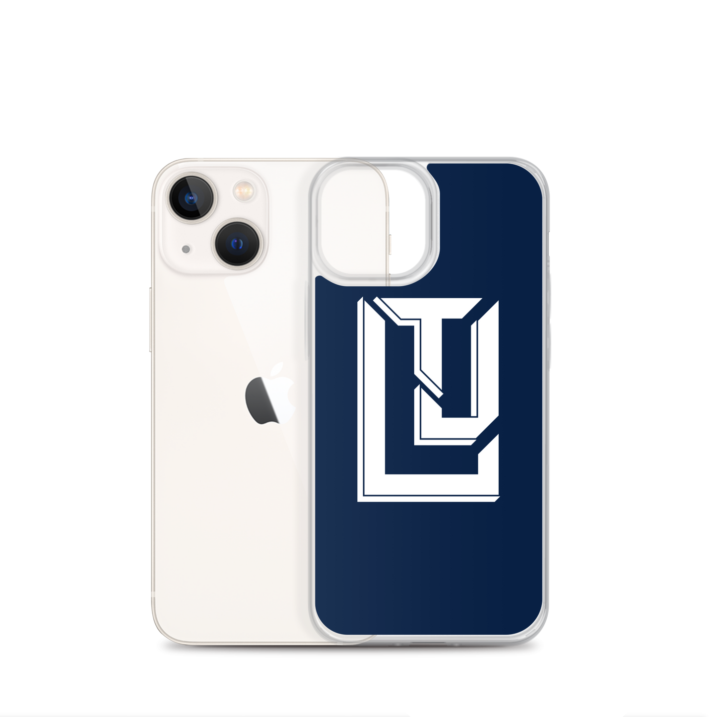 Lenny Torres "Logo" Navy iPhone Case