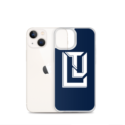 Lenny Torres "Logo" Navy iPhone Case