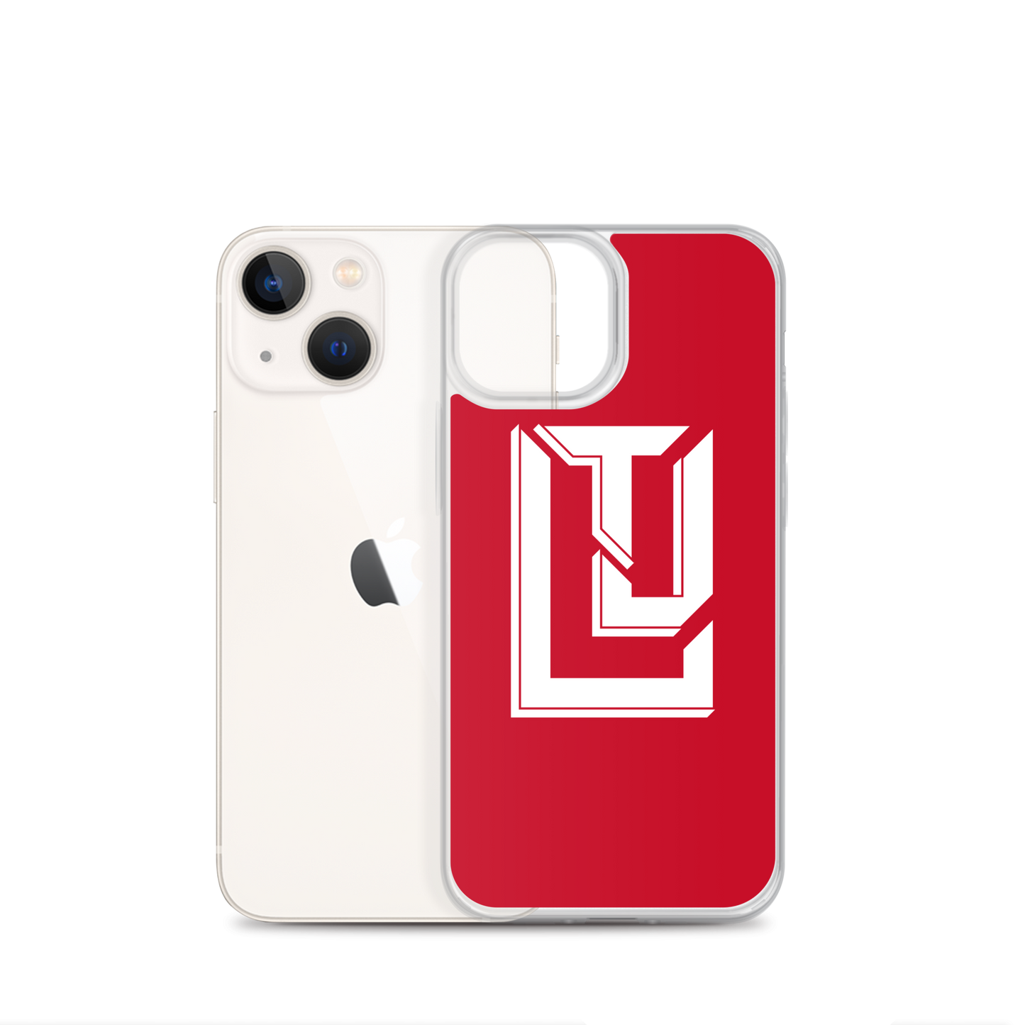 Lenny Torres "Logo" Red iPhone Case