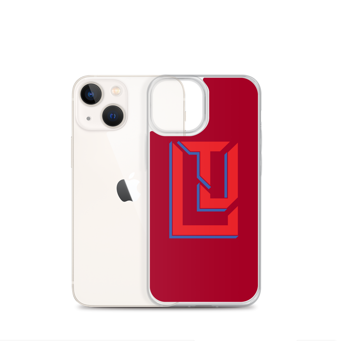Lenny Torres "Logo" Red iPhone Case