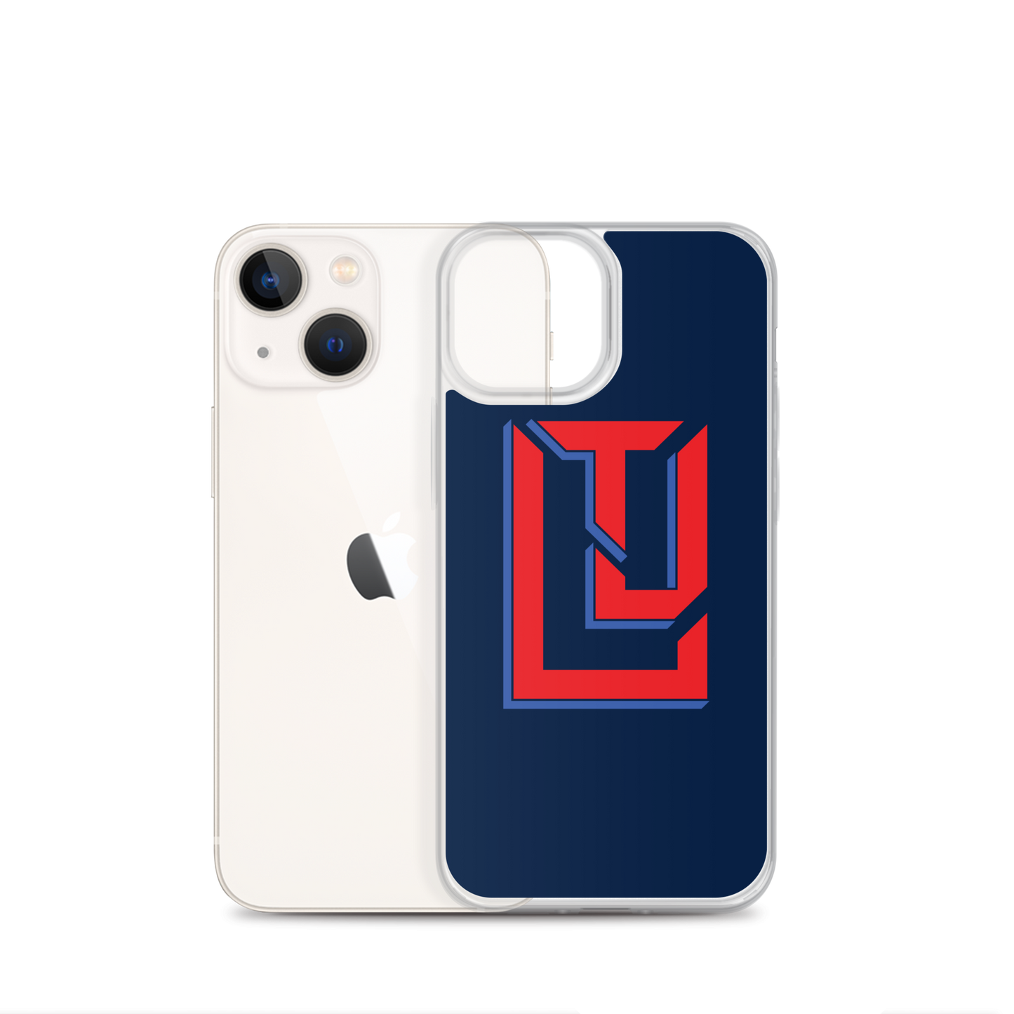Lenny Torres "Logo" Navy iPhone Case