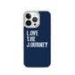 Lenny Torres "Love The Journey" Navy iPhone Case