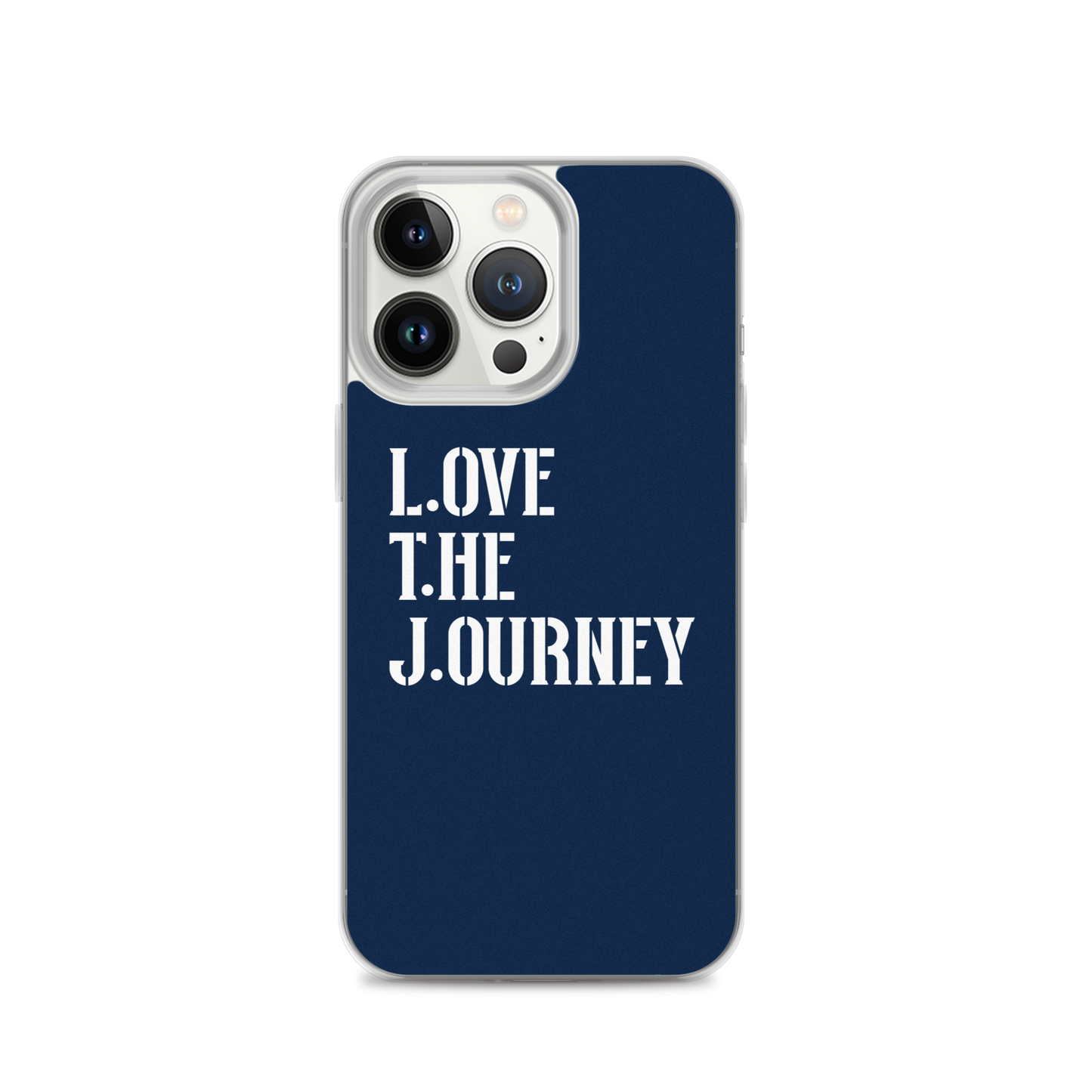 Lenny Torres "Love The Journey" Navy iPhone Case