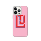 Lenny Torres "Logo" Pink iPhone Case